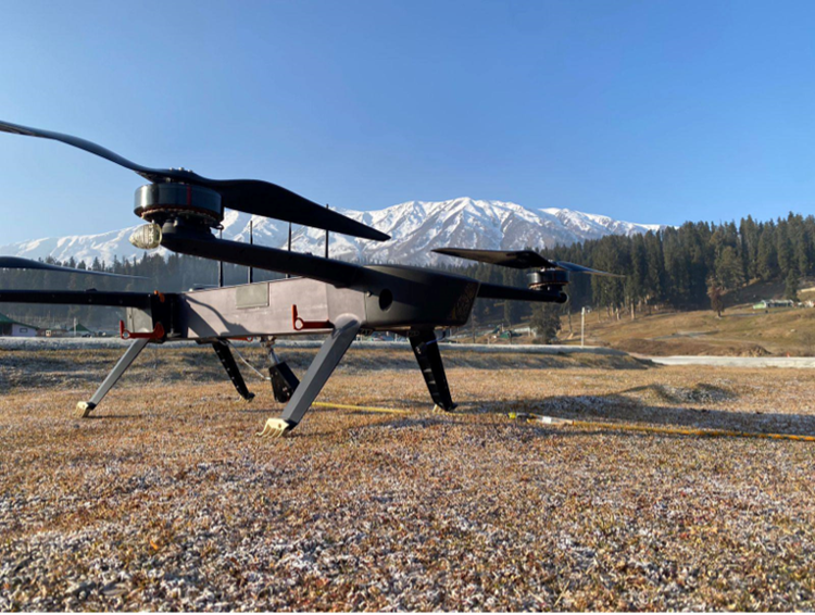 Bilde av drone fra GRIFF Aviation