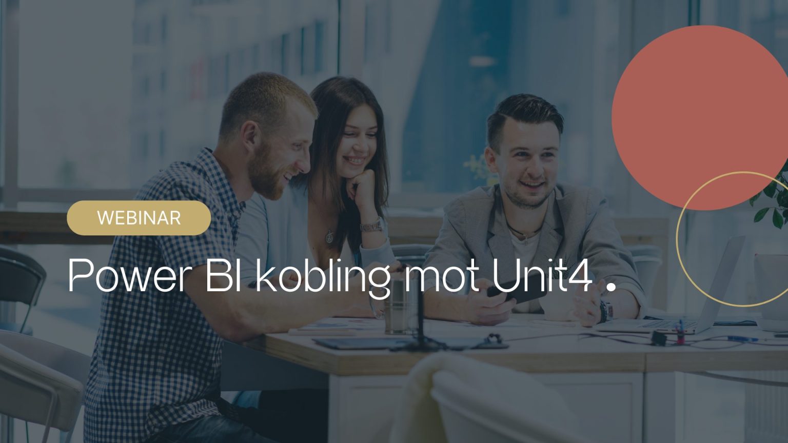 Power BI kobling mot Unit4