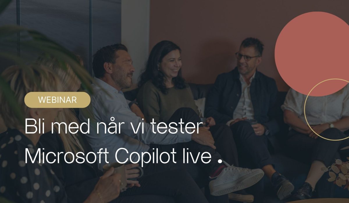 Bli med når vi viser Microsoft Copilot live