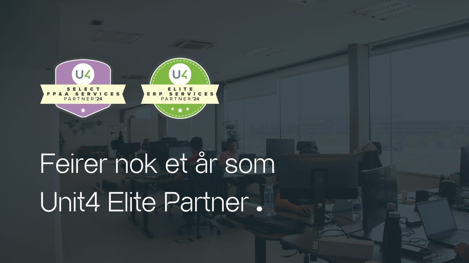 Arribatec utnevnt som Unit4 Elite Partner 2024 Leverandør