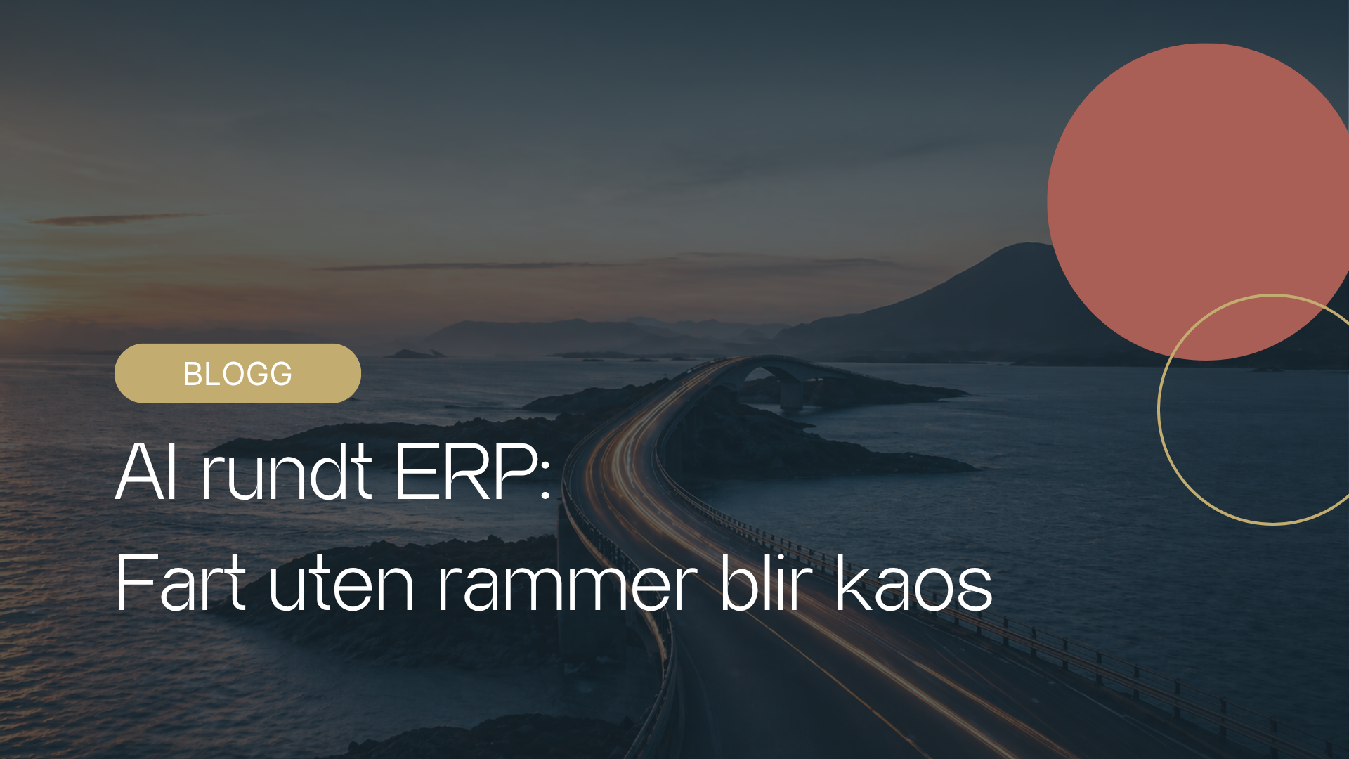 AI rundt ERP vist gjennom analyse dashboard og automatiserte prosesser