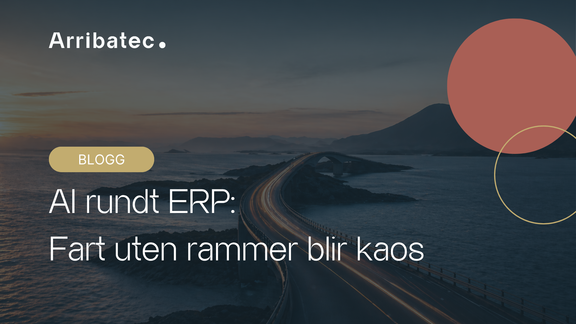 AI rundt ERP vist gjennom analyse dashboard og automatiserte prosesser